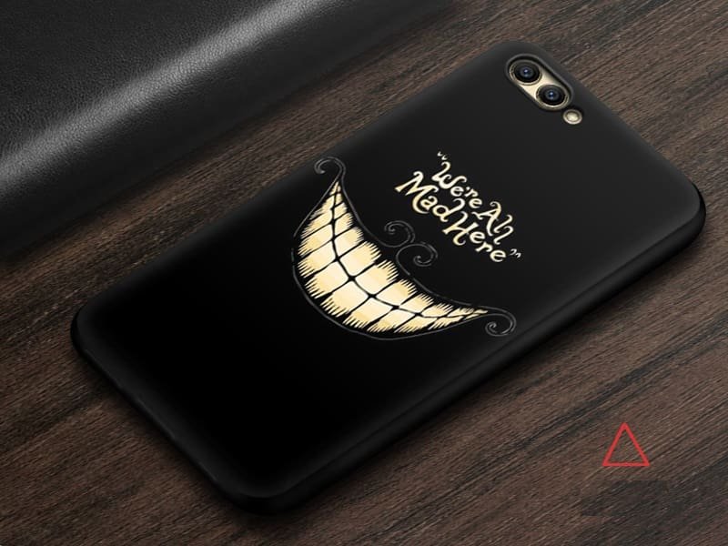 Funda Honor View 10 Gel Dibujo Smile Indestructible de alta calidad.