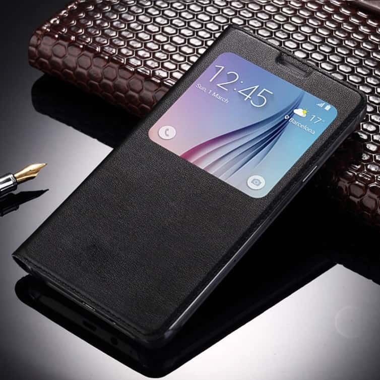 Funda libro Cover Huawei Mate 10 Lite Negra.