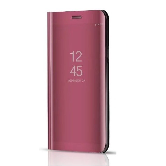 Funda Libro Ventana Translucida Huawei Mate 10 Lite oro rosa