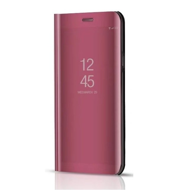 Funda Libro Ventana Translucida Huawei P20 Lite oro rosa