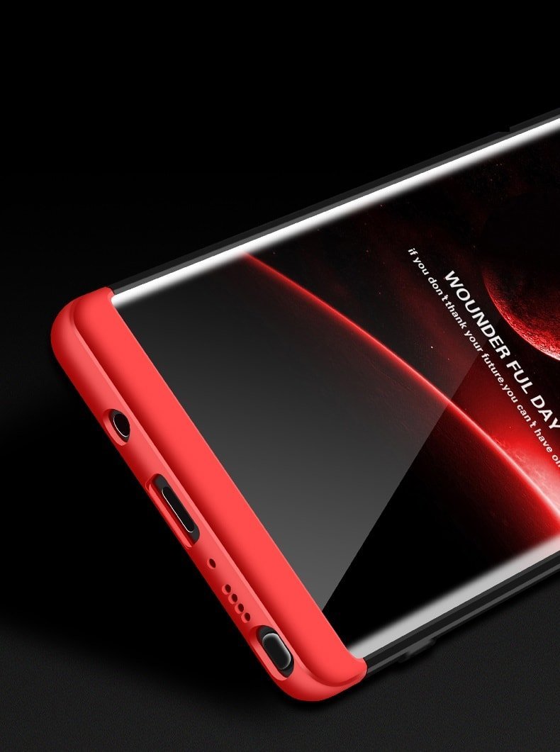 Funda 360 Samsung Galaxy Note 8 Negra y Roja