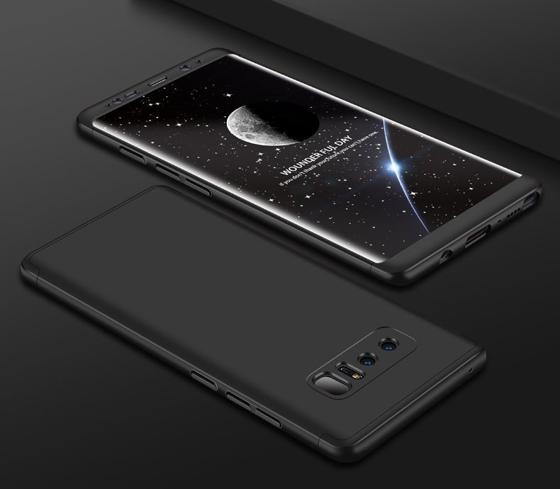 Funda 360 Samsung Galaxy Note 8 negra.