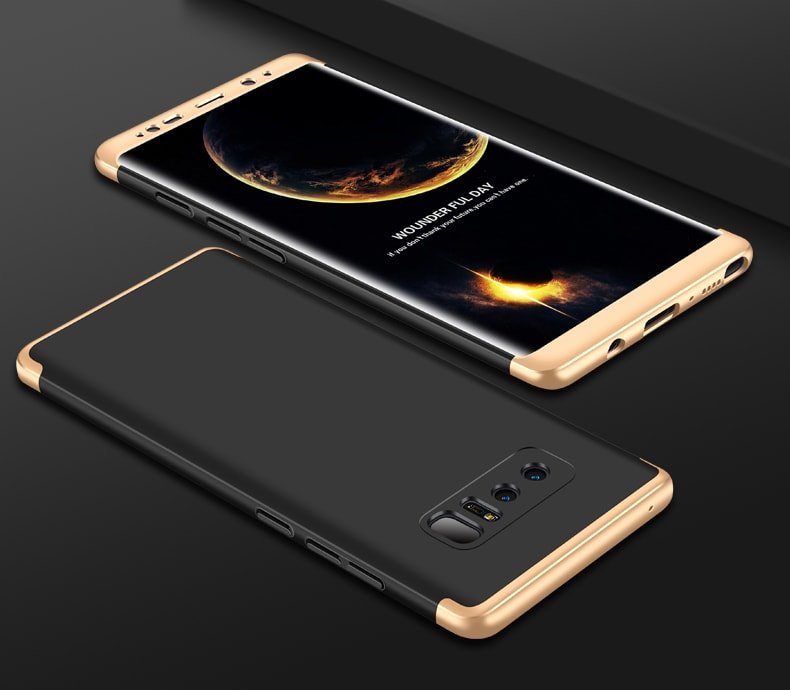 Funda 360 Samsung Galaxy Note 8 oro