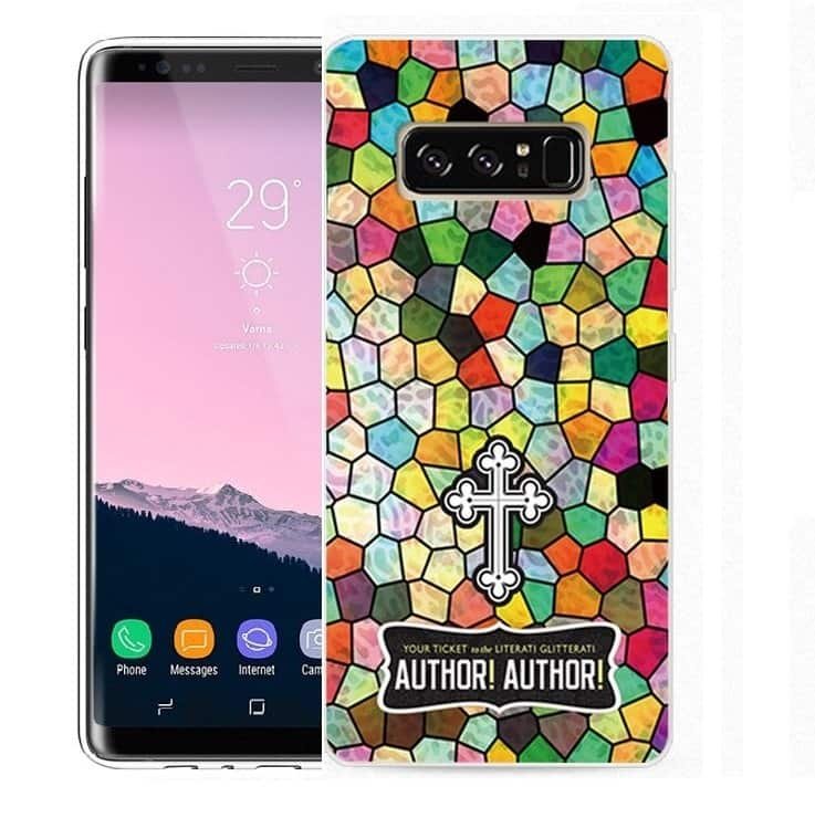 Funda Samsung Galaxy Note 8 Gel Dibujo Cruz Indestructible de alta calidad.