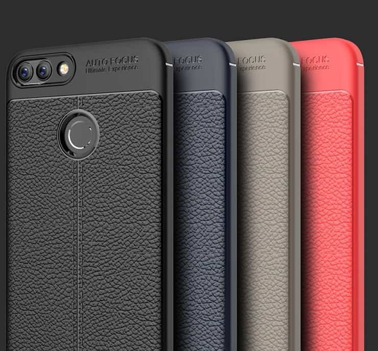 Funda Huawei P Smart Tpu Cuero 3D colores