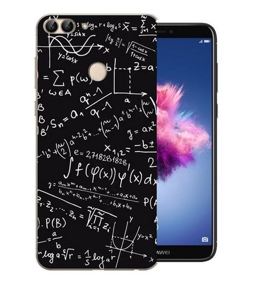 Funda Huawei P Smart Gel Dibujo Formulas Indestructible de alta calidad.