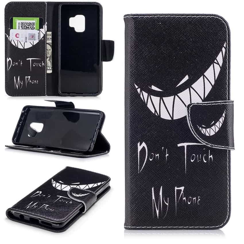 Funda Libro Samsung Galaxy S9 Soporte Dibujo ENFADADO