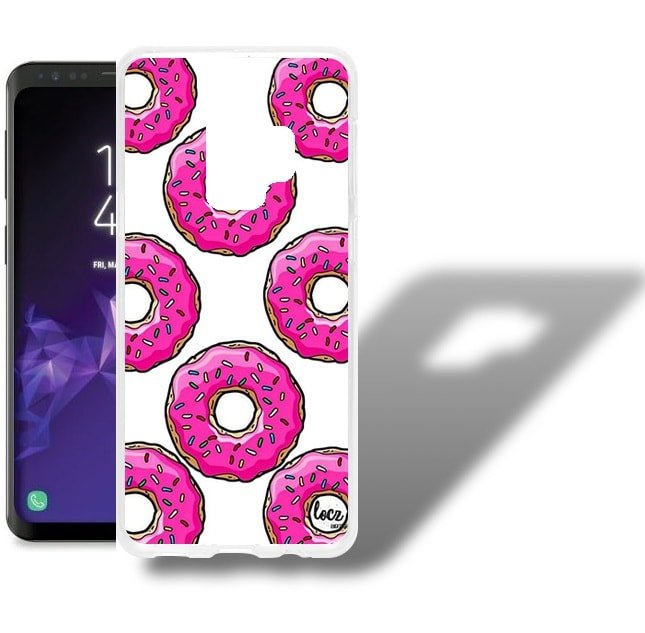 Funda Samsung Galaxy S9 Gel Dibujo Donuts