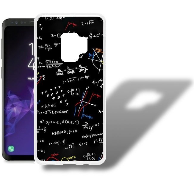 Funda Samsung Galaxy S9 Gel Dibujo Formulas