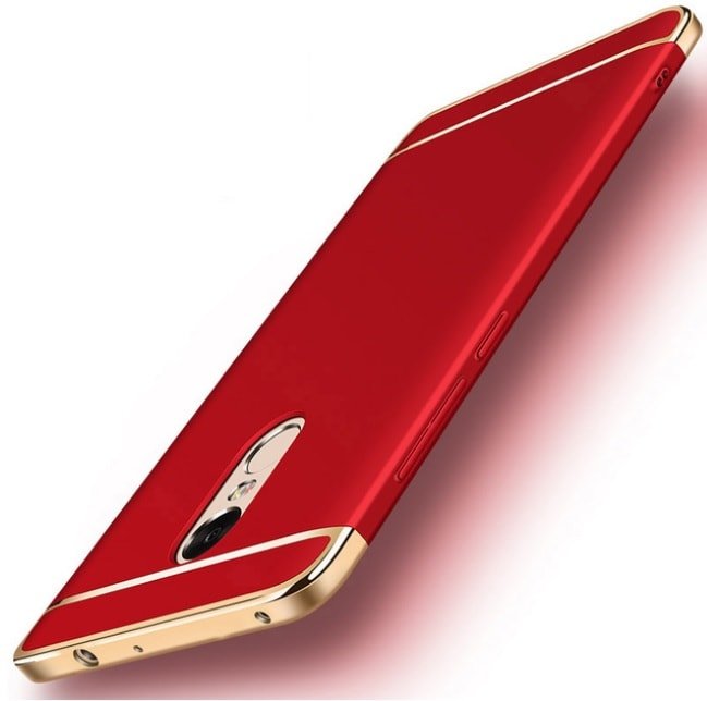 Funda Xiaomi Redmi 5 Plus Cromadas Roja