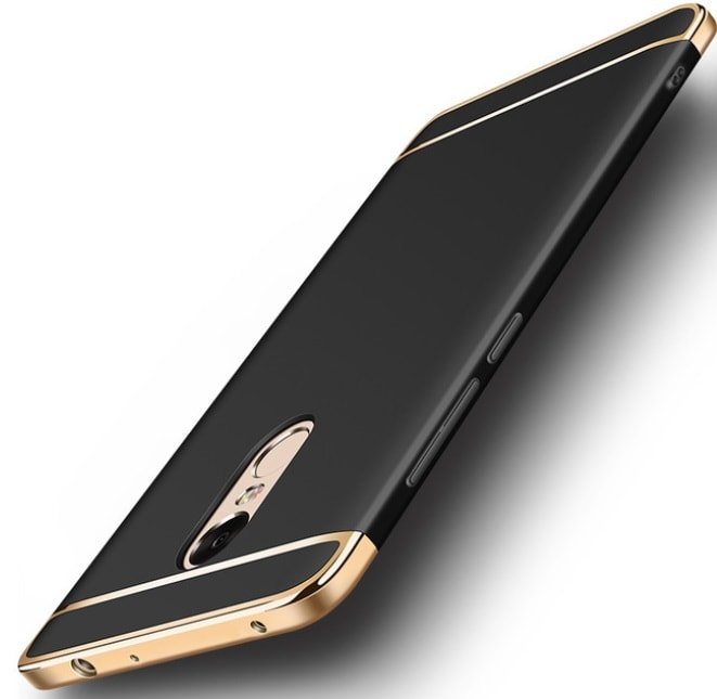 Funda Xiaomi Redmi 5 Plus Cromadas Negra