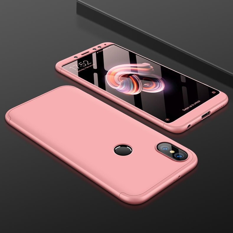 Funda 360 Xiaomi Redmi Note 5 rosa