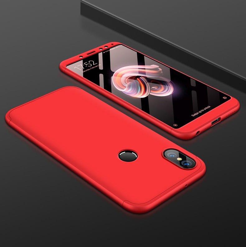 Funda 360 Xiaomi Redmi Note 5 roja