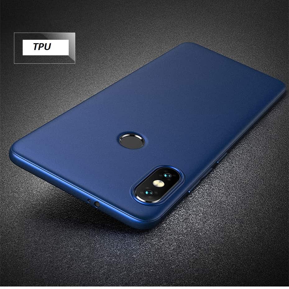 Funda Xiaomi Redmi Note 5 Pro Silicona Premium azul