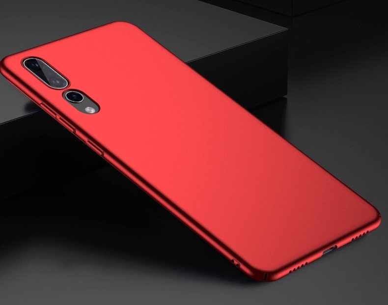 Funda Gel Huawei P20 Pro Flexible y lavable Mate Roja