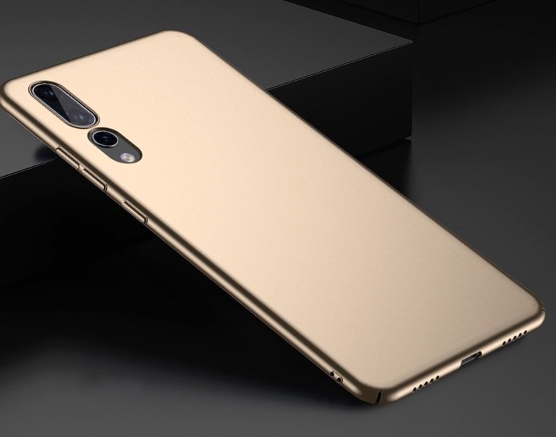 Funda Gel Huawei P20 Pro Flexible y lavable Mate Dorada