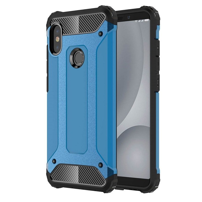 Funda Xiaomi Redmi Note 5 Pro Shock Resistante Azul