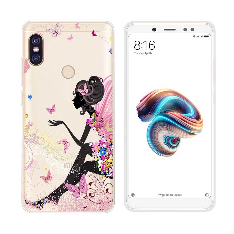 Funda Xiaomi Redmi Note 5 Pro Gel Dibujo Ada