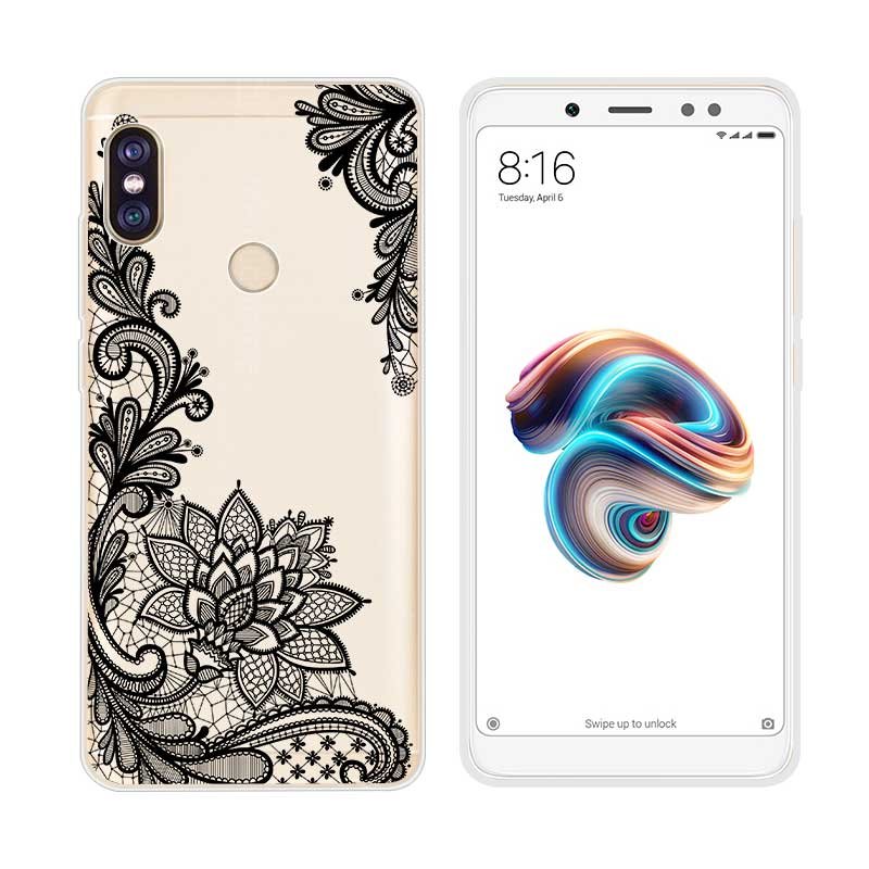 Funda Xiaomi Redmi Note 5 Pro Gel Dibujo Husky