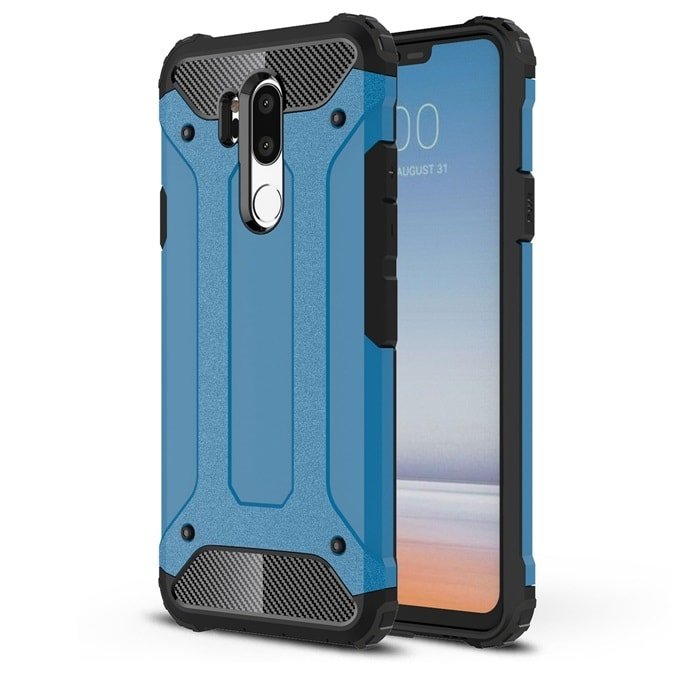 Funda LG G7 Shock Resistante Azul.