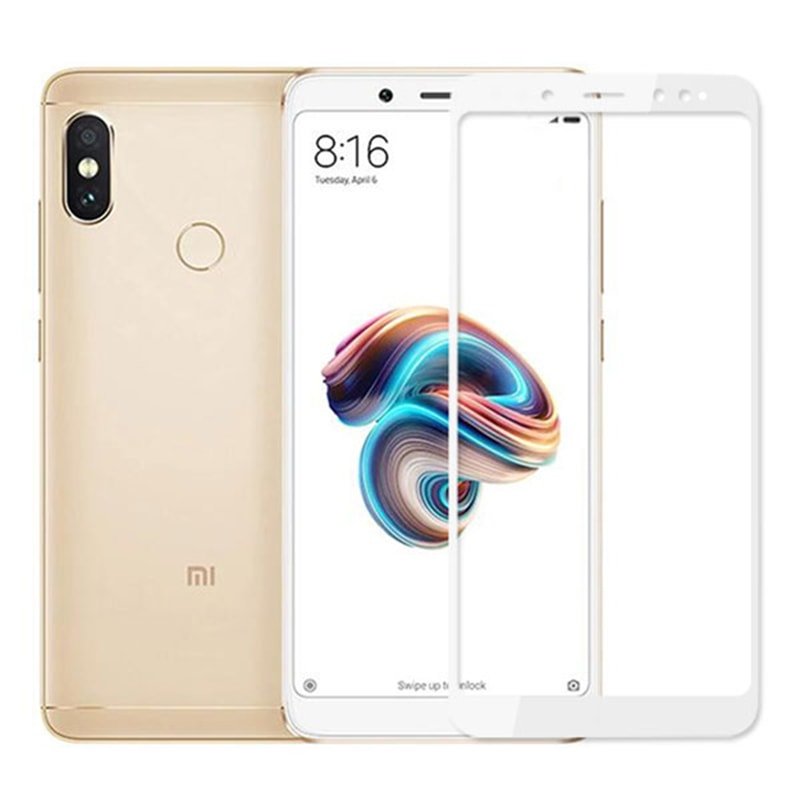 Protector Pantalla Cristal Templado Premium Xiaomi Mi A2 Blanco Mas duro del Mundo (G Glass).