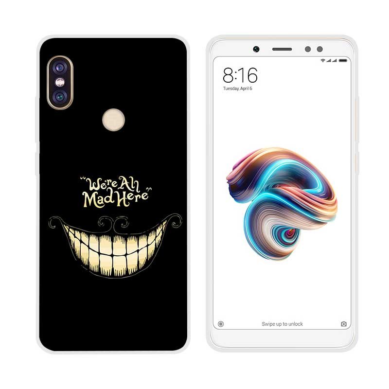 Funda Xiaomi Mi A2 Gel Dibujo Sonrisa