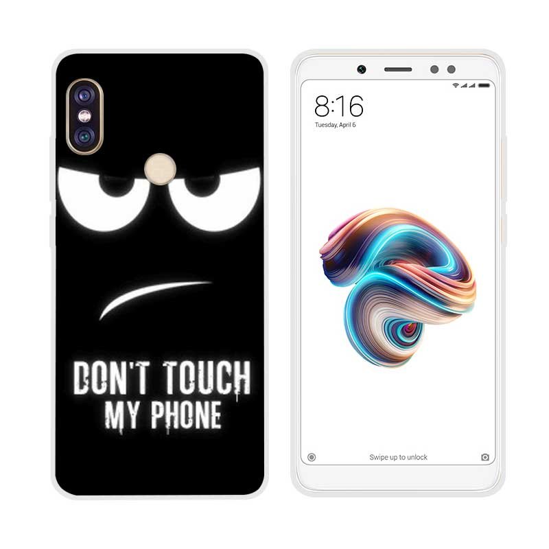 Funda Xiaomi Mi A2 Gel Dibujo Enfadado