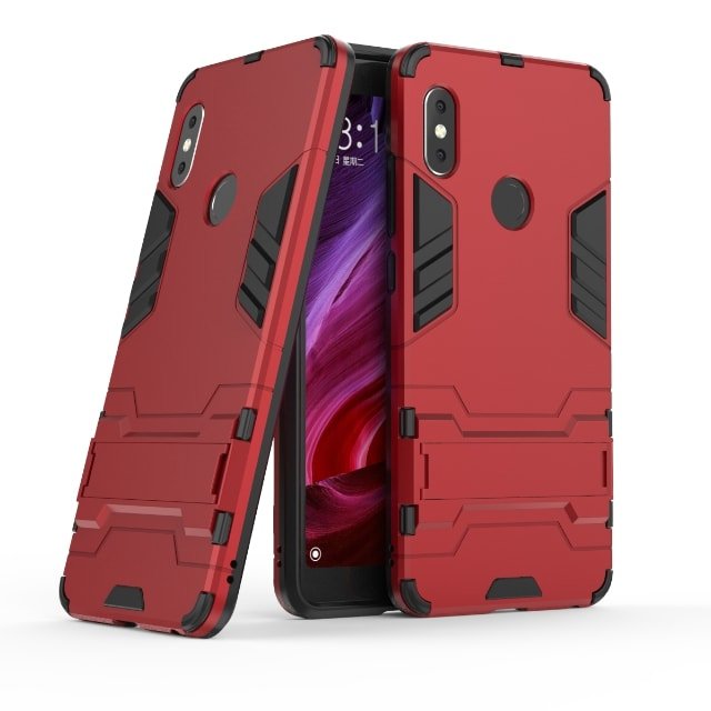 Funda Xiaomi Mi A2 Shock Resistante ROJA