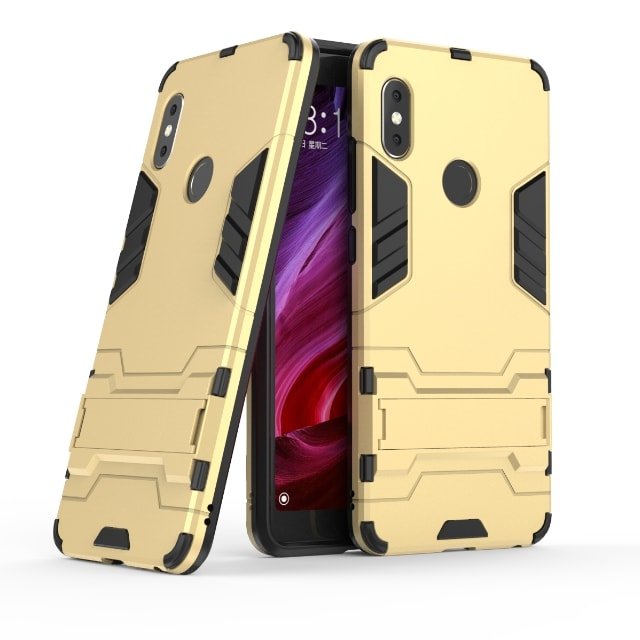 Funda Xiaomi Mi A2 Shock Resistante dorada
