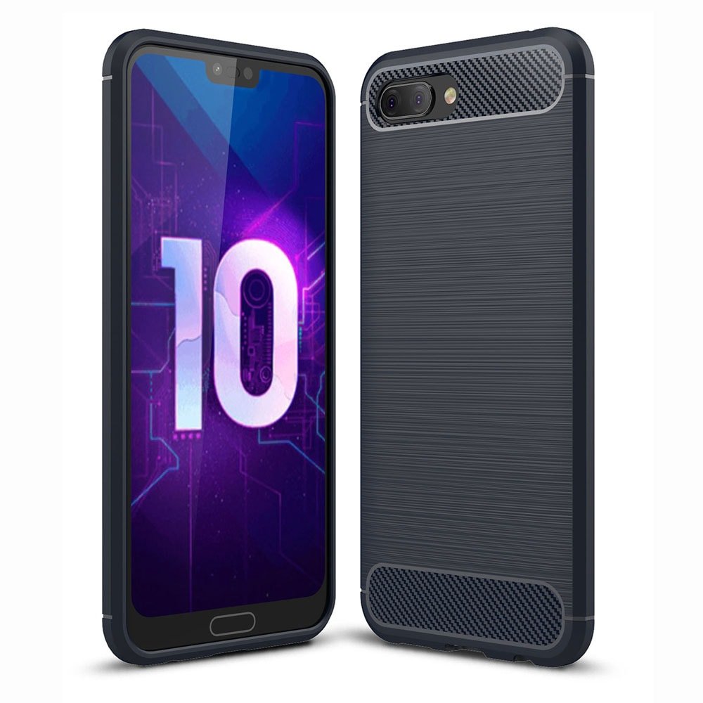 funda gel tpu cepillada Azul Honor 10