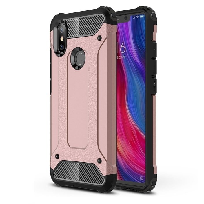 Funda Xiaomi MI 8 Shock Resistante Rosa