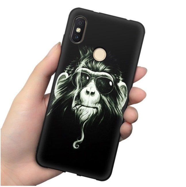 Funda Xiaomi MI 8 Gel Dibujo Mono
