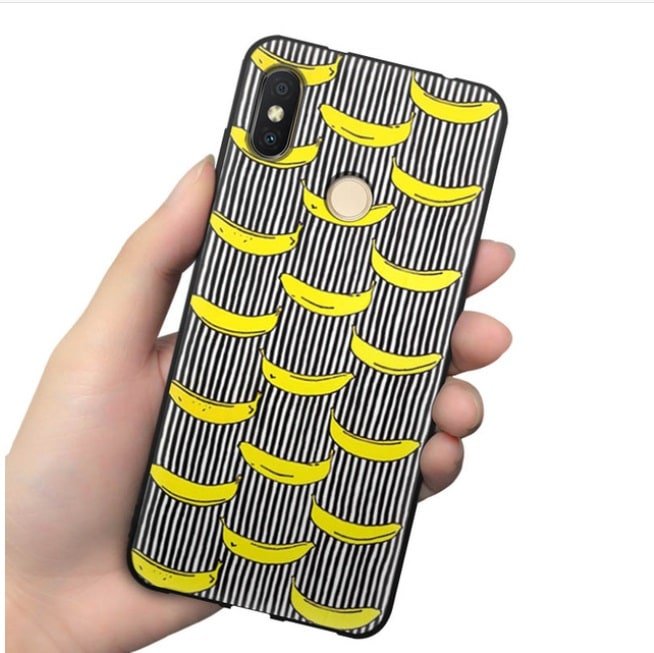 Funda Xiaomi MI 8 Gel Dibujo Banana