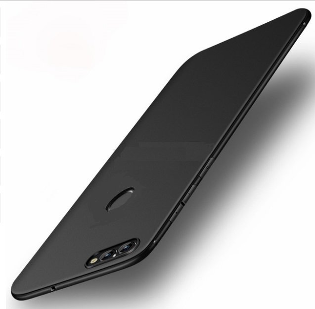 Funda Gel Xiaomi Redmi 6 Flexible y lavable Mate Negra