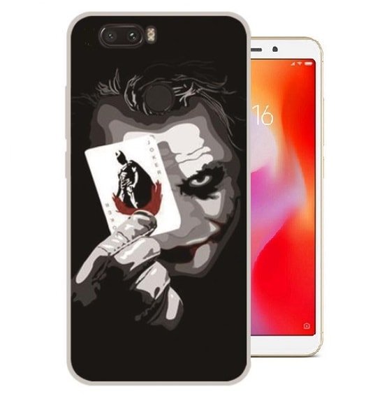Funda Xiaomi Redmi 6 Gel Dibujo Joker