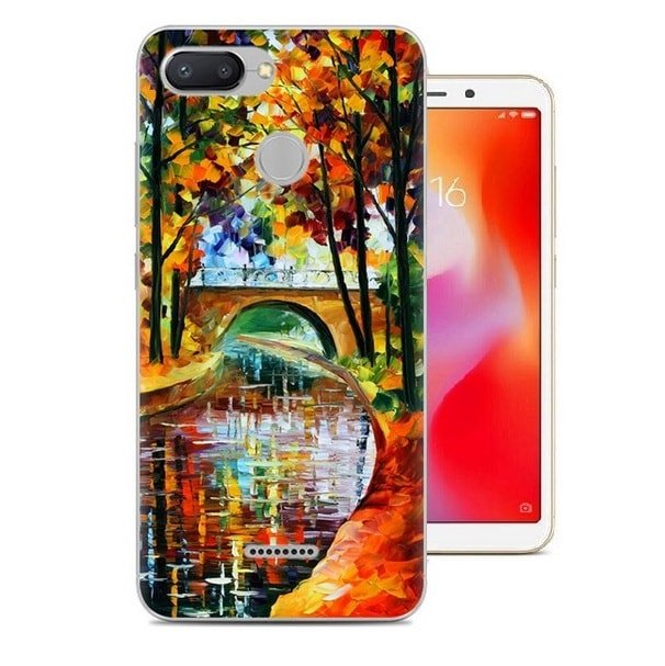 Funda Xiaomi Redmi 6 Gel Dibujo Cuadro