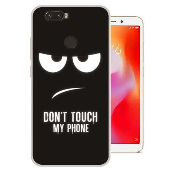 Funda Xiaomi Redmi 6 Gel Dibujo Enfadado