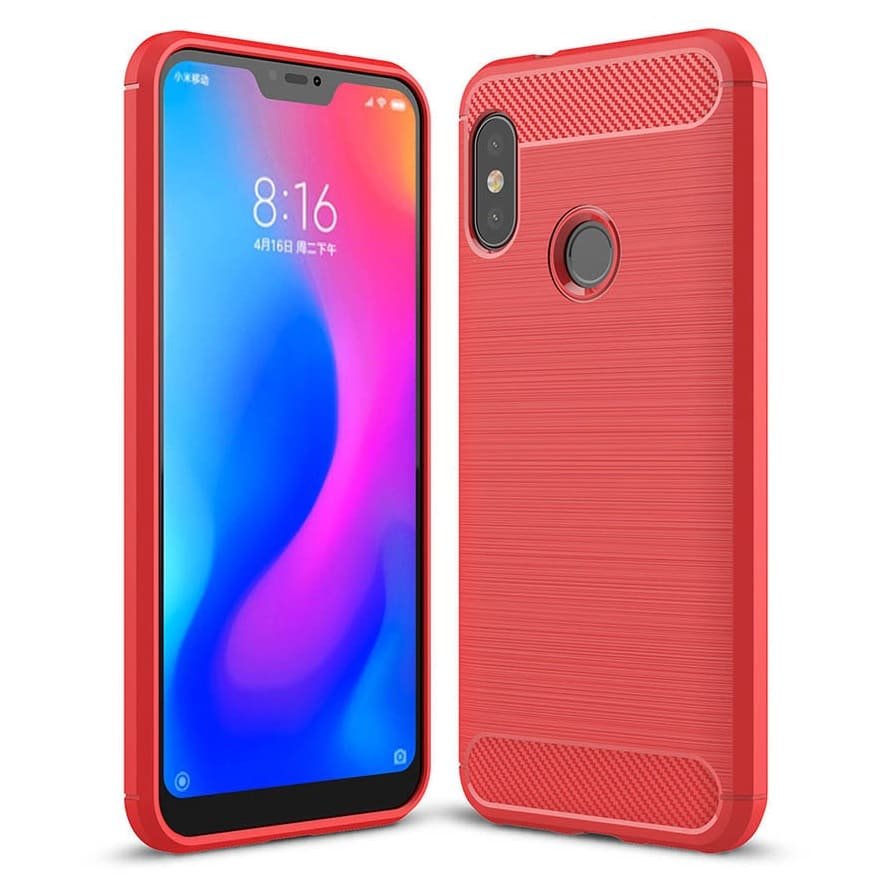Funda Xiaomi Mi A2 Lite Tpu 3D Roja