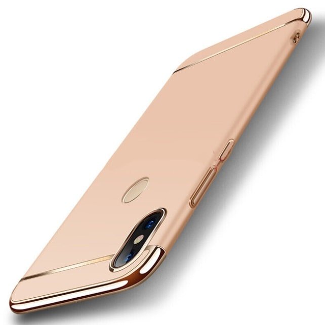 Funda Xiaomi Mi A2 Lite Cromadas Dorada.