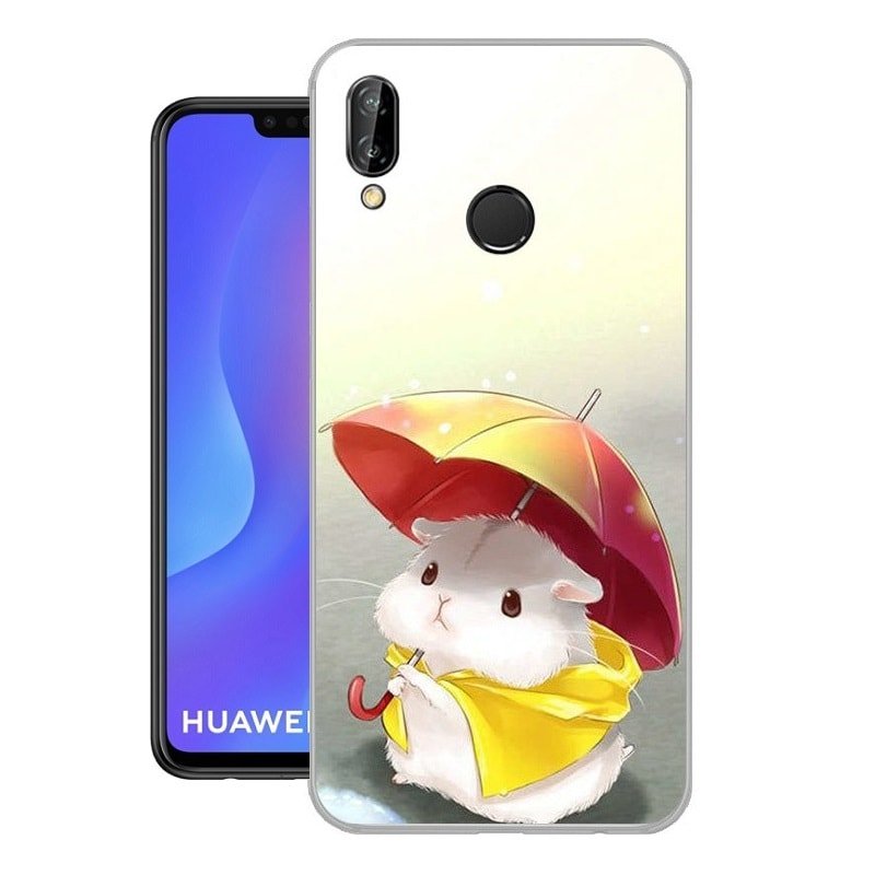 Funda Huawei P Smart Plus Gel Dibujo Ratoncito