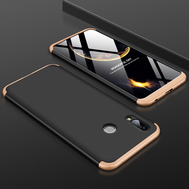 Funda 360 Honor Play Negra y Oro