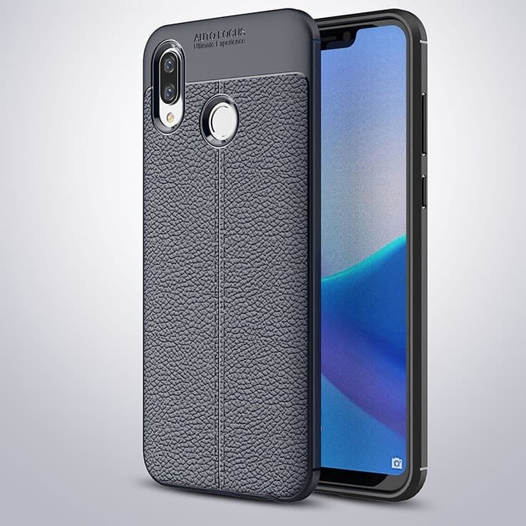 Funda Honor Play Gel Cuero 3D Azul