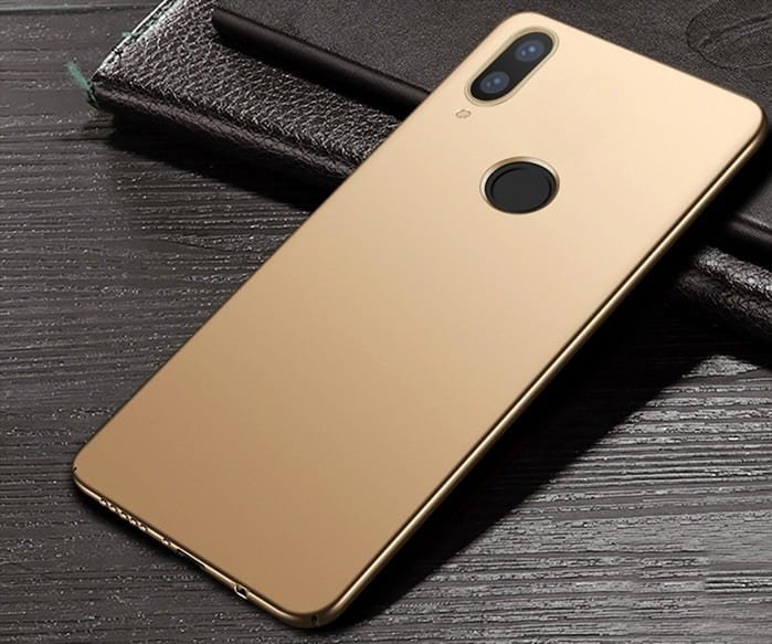 Carcasa Honor Play Dorada.