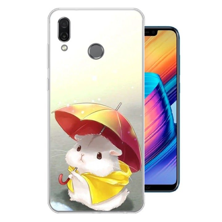 Funda Honor Play Gel Dibujo Ratoncito Indestructible de alta calidad.
