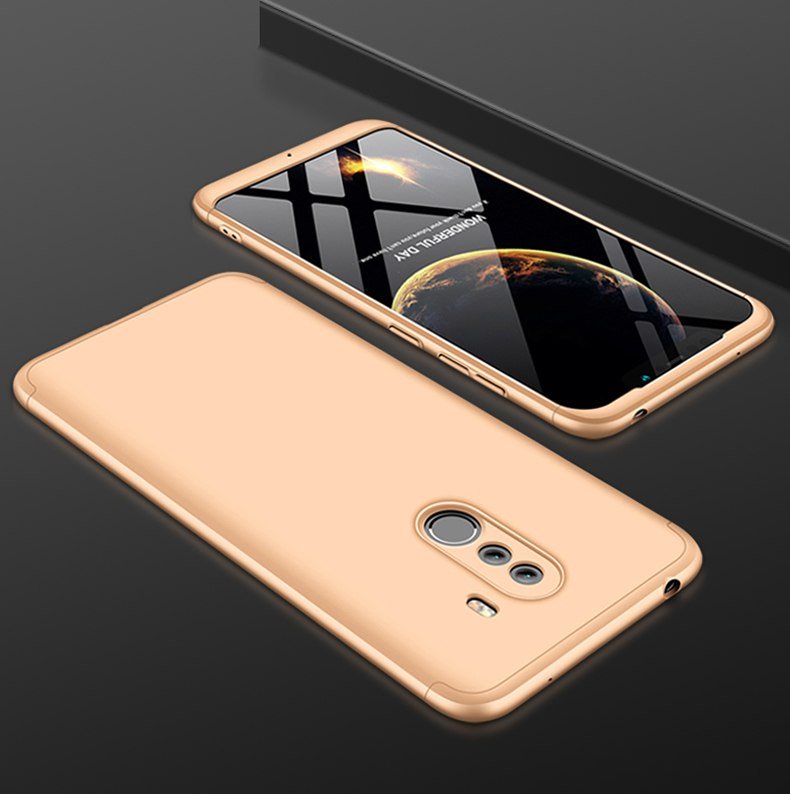 Funda 360 Xiaomi Pocophone F1 Dorada