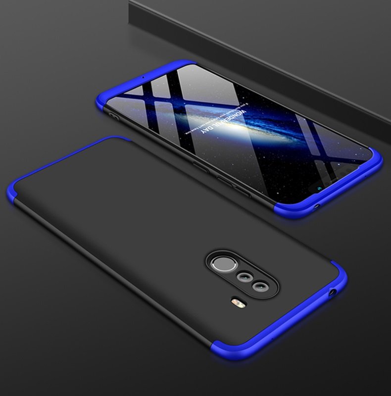 Funda 360 Xiaomi Pocophone F1 Azul y Negra