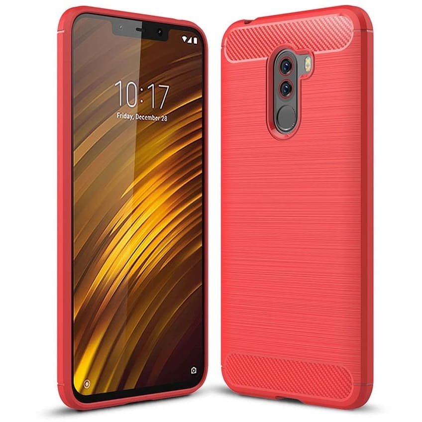 Funda Xiaomi Pocophone F1 Tpu 3D Roja