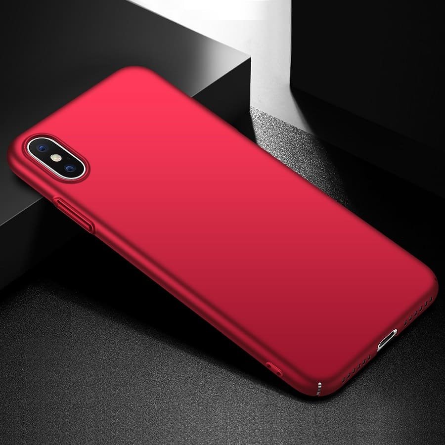Carcasa iPhone XS Roja.
