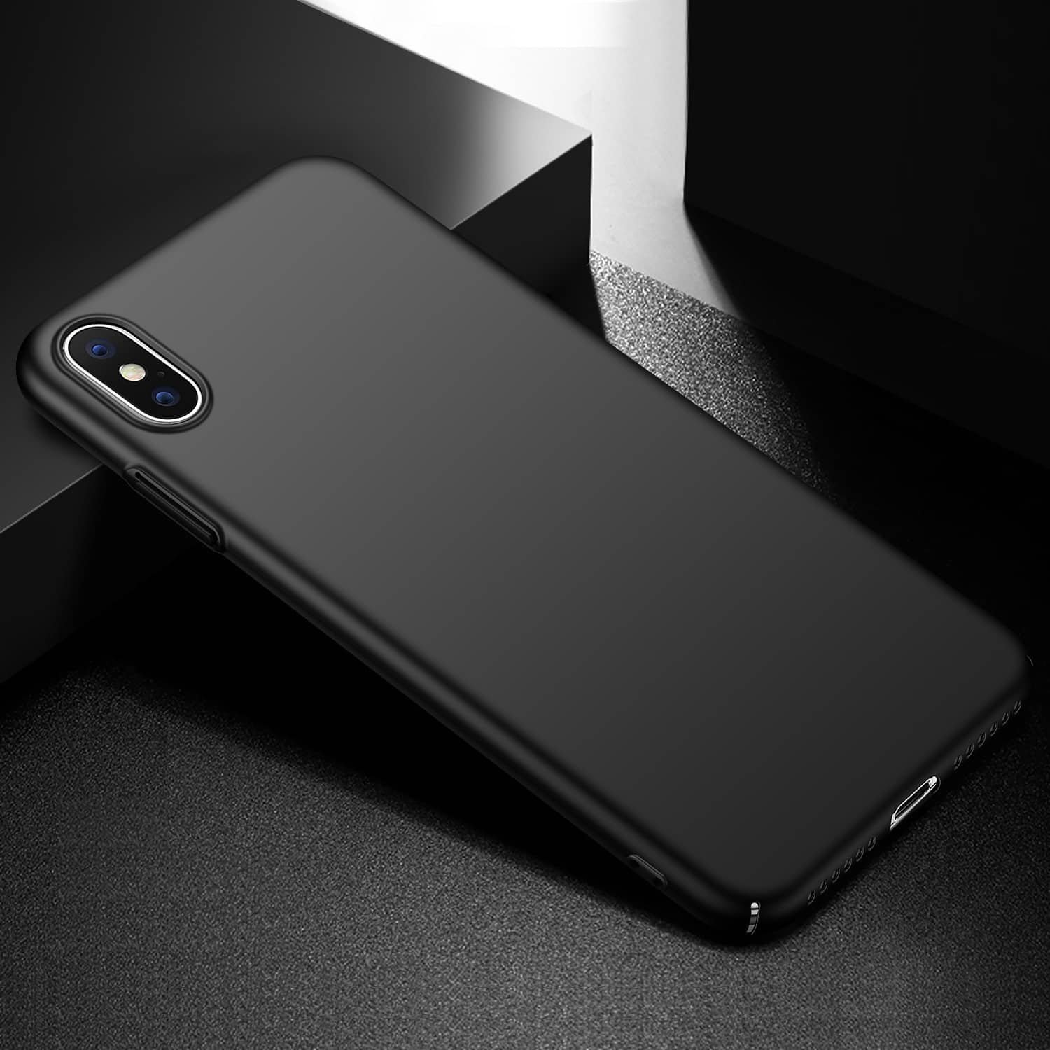 Carcasa iPhone XS Negro.