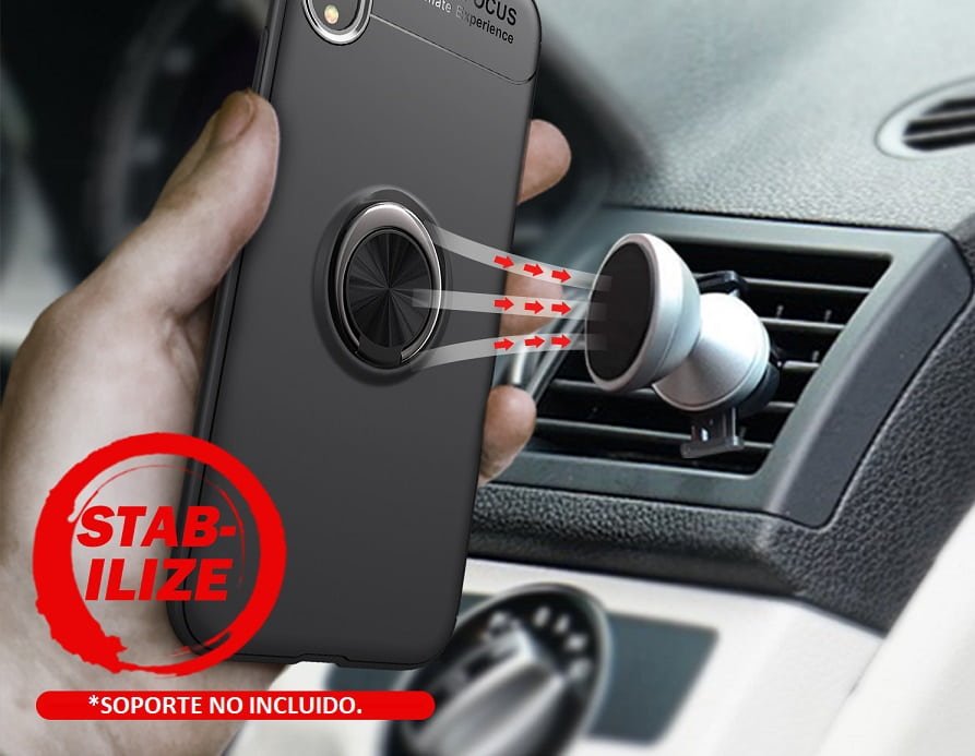 Funda iPhone XS Anillo Soporte